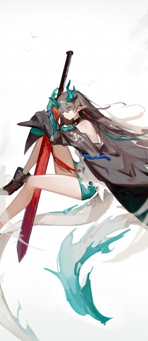 《明日方舟》夕4k手机壁纸
