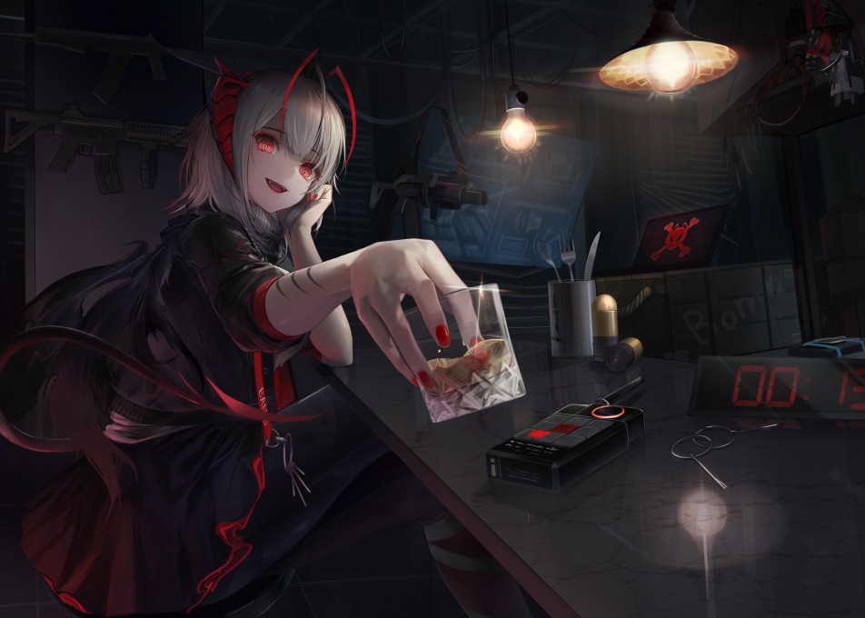 《明日方舟》W高清4k桌面壁纸
