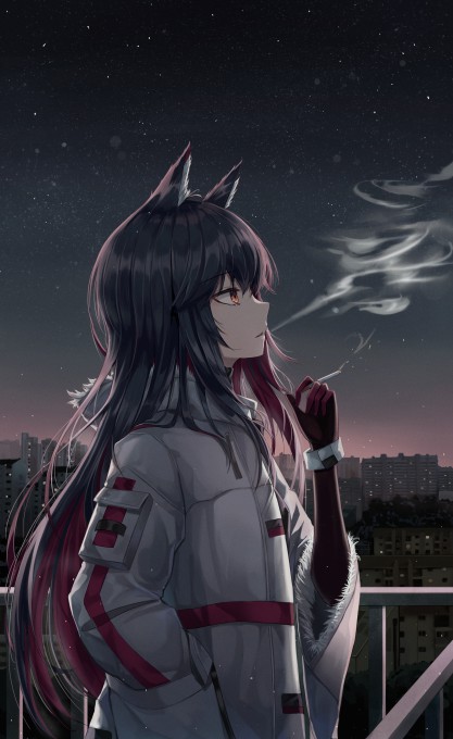 《明日方舟》德克萨斯6k手机壁纸
