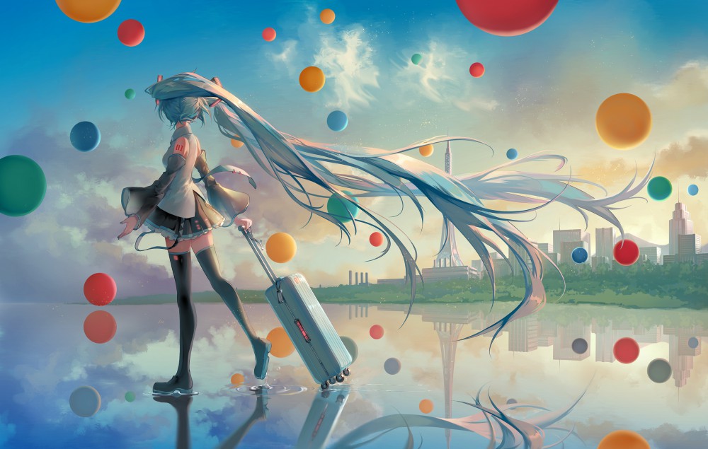 初音未来电脑桌面壁纸