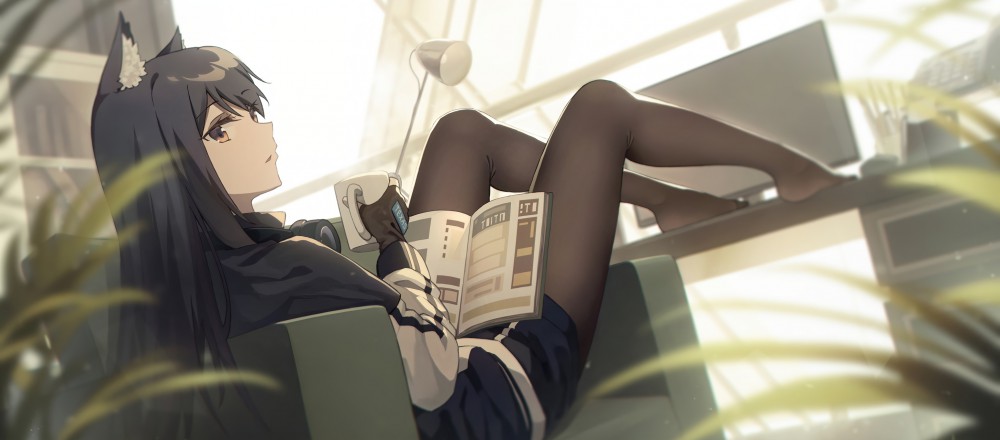 《明日方舟》德克萨斯2k带鱼屏桌面壁纸(2910x1279)