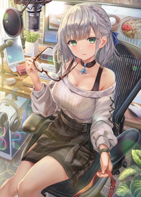 白银诺艾尔8k手机壁纸(6315x8824)