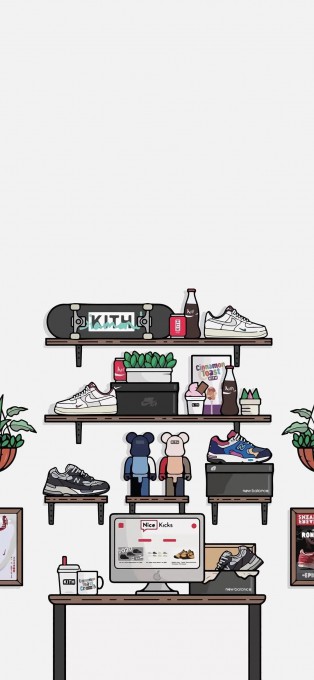 耐克品牌球鞋手机壁纸