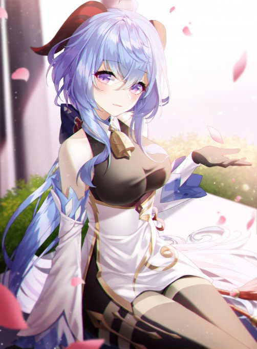 《原神》甘雨4k手机壁纸