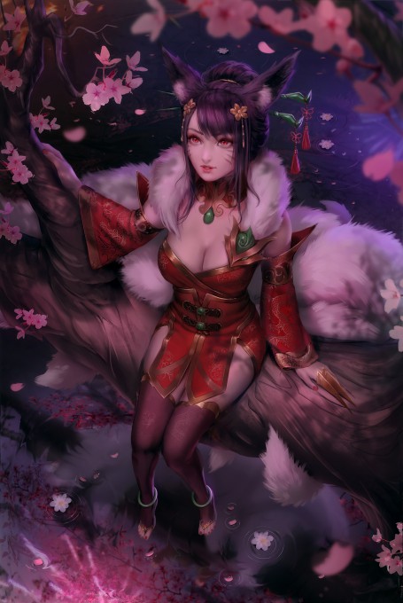 《英雄联盟》阿狸4k手机壁纸
