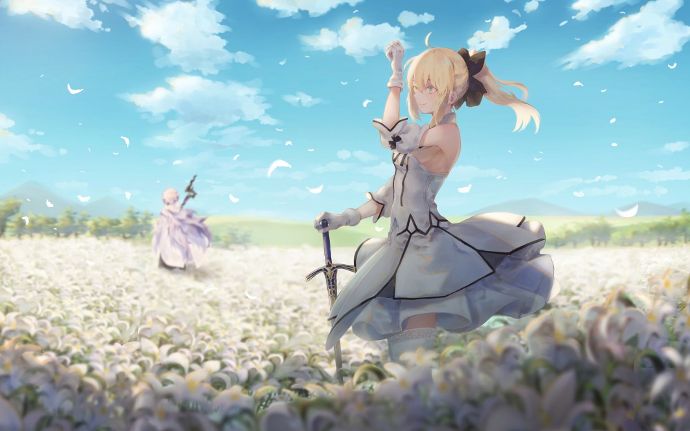《Fate/Grand Order》亚瑟王6k桌面壁纸