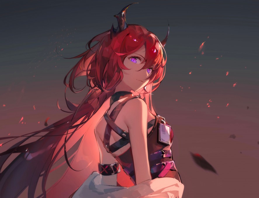 《明日方舟》史尔特尔4k桌面壁纸