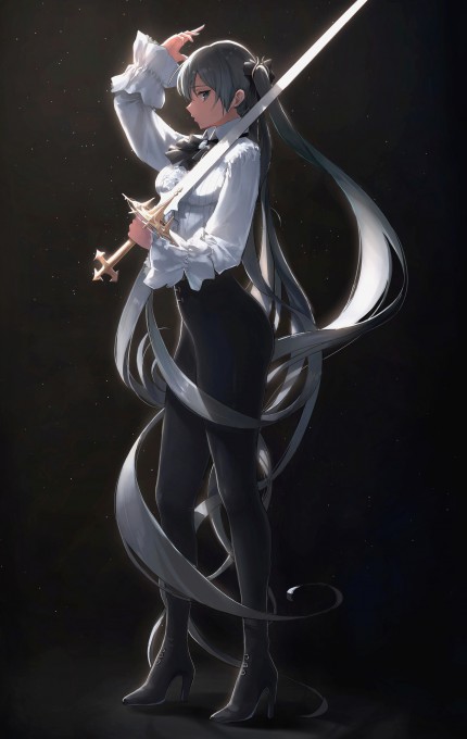 初音未来4k手机壁纸(2758x4359)