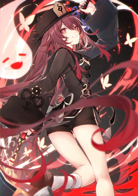 《原神》胡桃2k手机壁纸