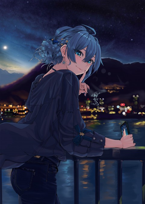 星街彗星4k手机竖屏壁纸