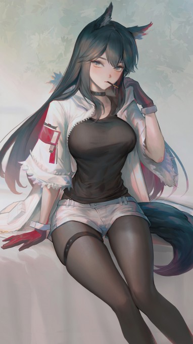 《明日方舟》德克萨斯2k手机竖屏壁纸