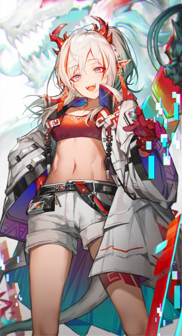 《明日方舟》年手机壁纸