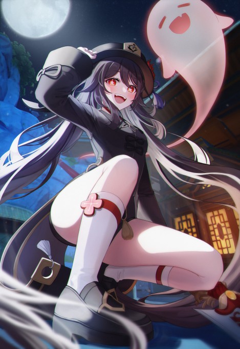 《原神》胡桃4k手机竖屏壁纸(3000x4347)