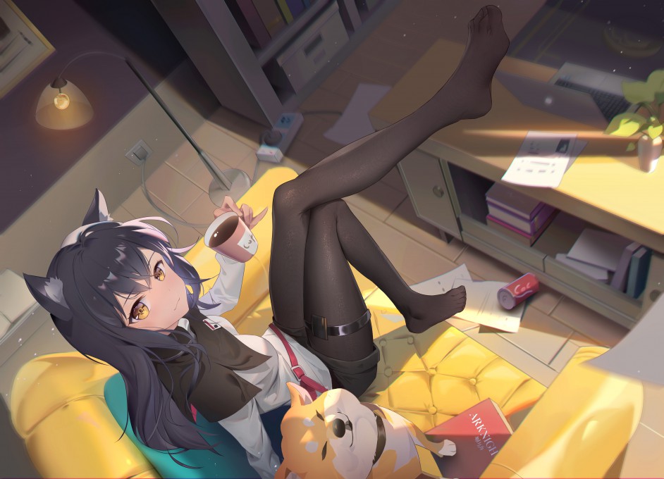 《明日方舟》德克萨斯4k桌面壁纸