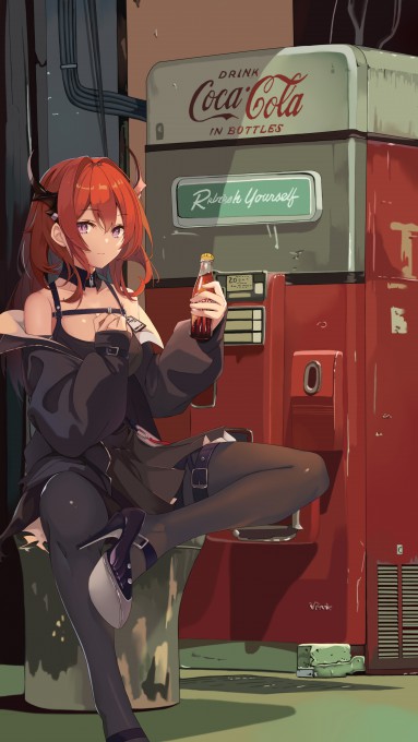 《明日方舟》史尔特尔6k手机壁纸