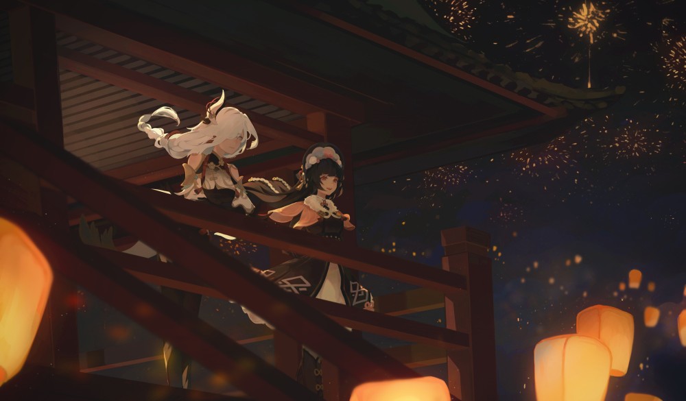 《原神》4k电脑桌面壁纸(4448x2601)