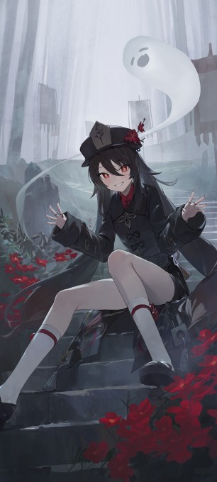 《原神》胡桃高清手机壁纸