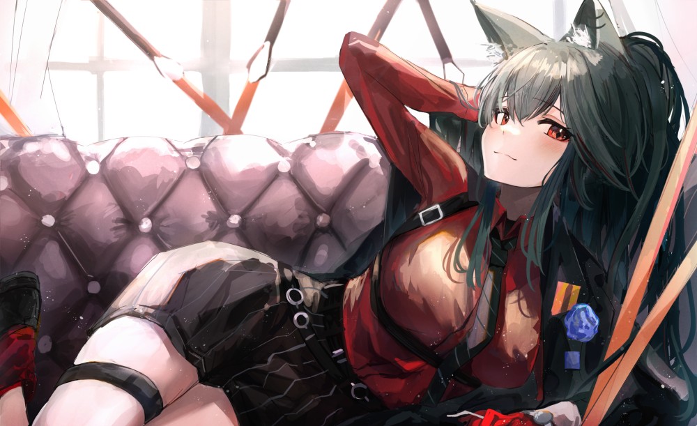《明日方舟》德克萨斯高清电脑桌面壁纸