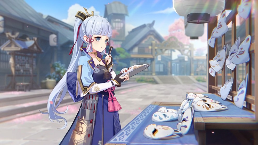 《原神》神里绫华高清电脑桌面壁纸