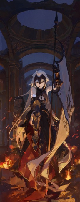 《命运-冠位指定》2k手机壁纸(1500x3753)