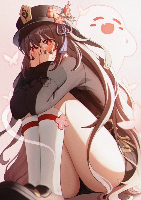 《原神》胡桃4k手机壁纸