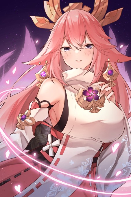 《原神》八重神子2k手机壁纸