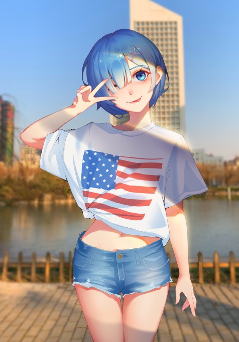 《Re：从零开始的异世界生活》雷姆4k手机壁纸(3500x5000)