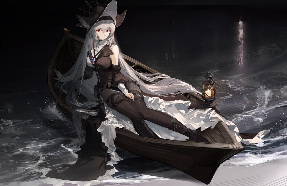 《明日方舟》幽灵鲨8k电脑桌面壁纸(8000x5189)