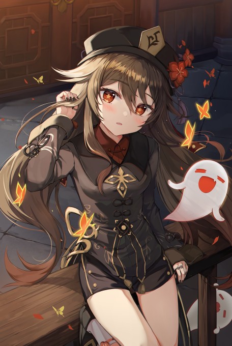 《原神》胡桃5k手机壁纸
