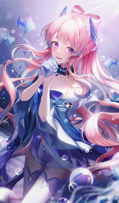 《原神》珊瑚宫心海2k手机壁纸