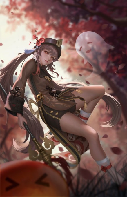《原神》胡桃4k手机壁纸