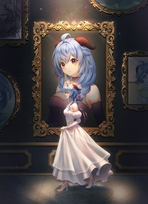 原神甘雨画像4k手机壁纸