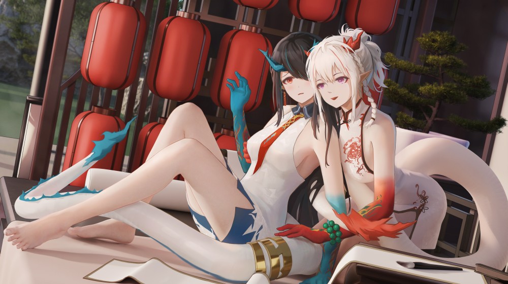 《明日方舟》夕8k电脑桌面壁纸
