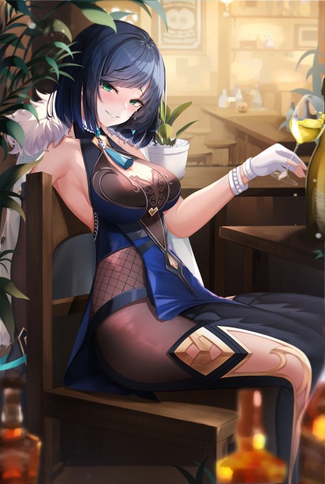 《原神》夜兰2k手机壁纸