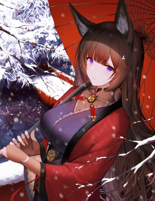 《碧蓝航线》天城2k手机壁纸
