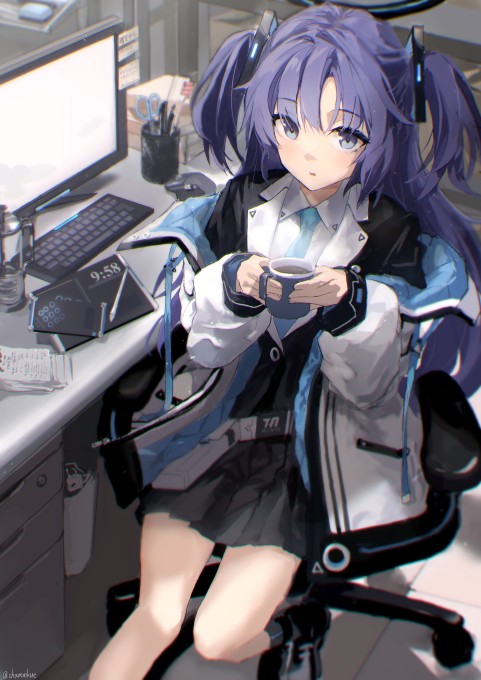 《碧蓝档案》早濑优香4k手机壁纸