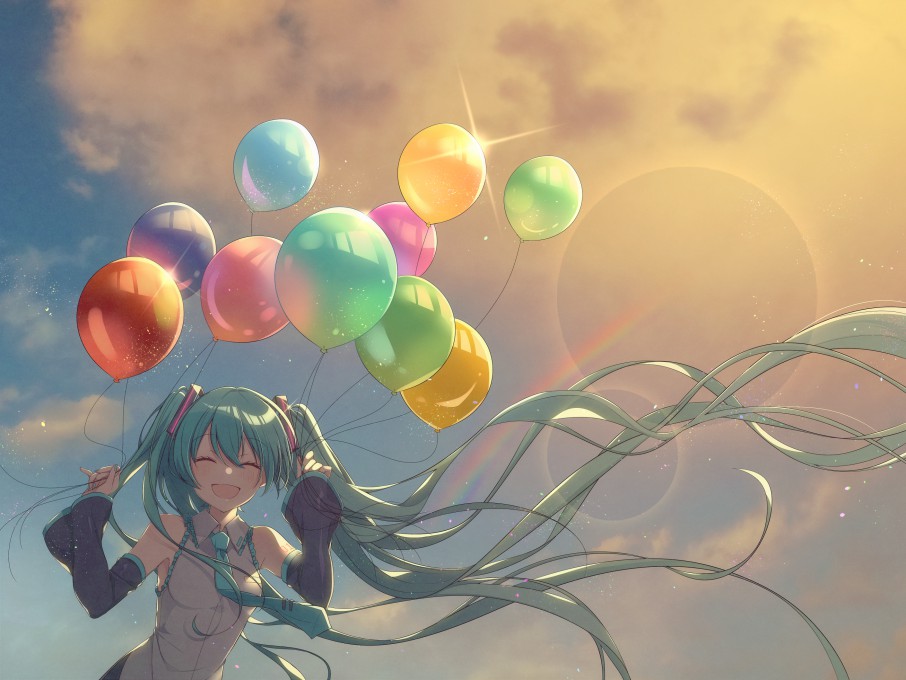 初音未来2k电脑桌面壁纸