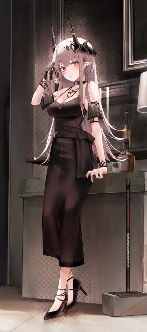 《明日方舟》泥岩8k手机壁纸(4000x9000)
