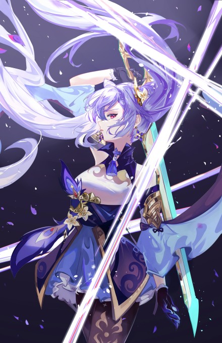 《原神》刻晴2k手机壁纸