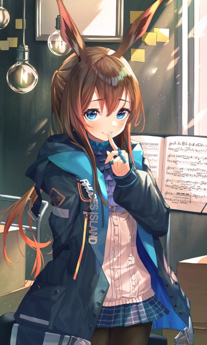 《明日方舟》阿米娅4k手机壁纸