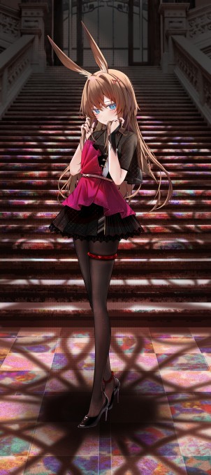 《明日方舟》阿米娅8k手机壁纸