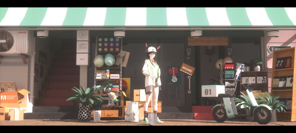 《明日方舟》阿米娅8k电脑桌面壁纸