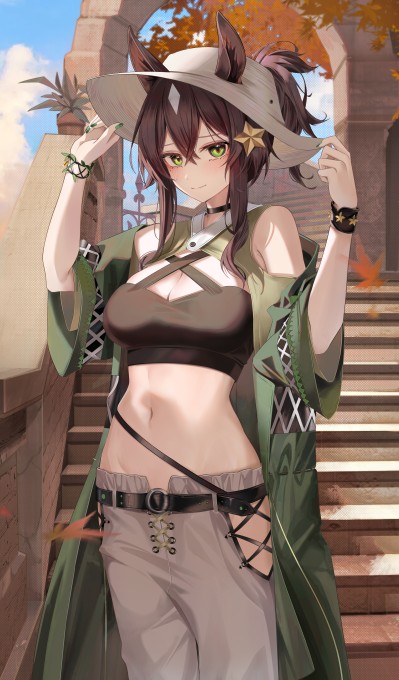 《明日方舟》流星5k手机壁纸(3523x6008)