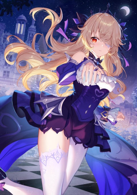 《原神》菲谢尔5k手机壁纸(3720x5262)