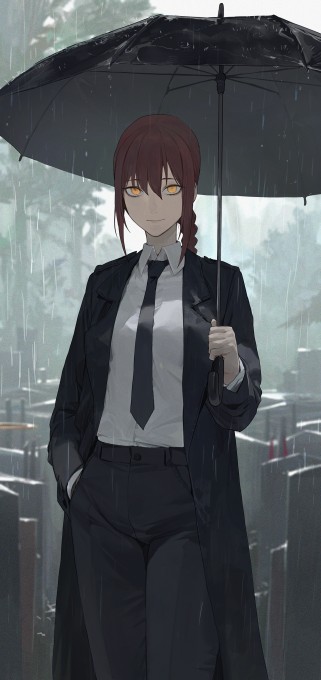 《电锯人》玛奇玛2k手机壁纸