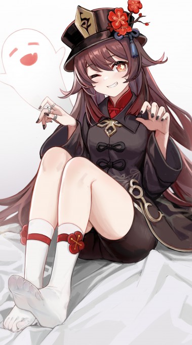 《原神》胡桃2k手机壁纸