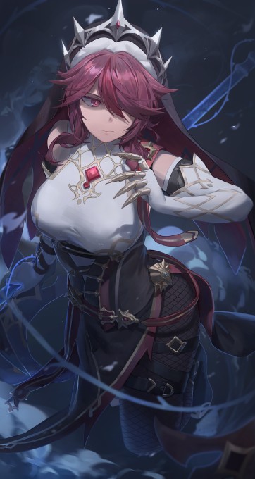 《原神》罗莎莉亚6k手机壁纸