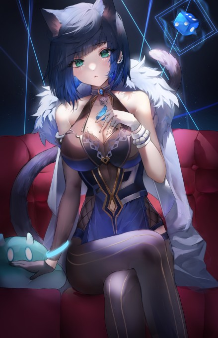 《原神》夜兰6k手机壁纸