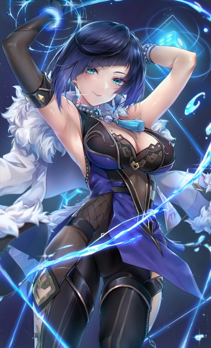 《原神》夜兰6k手机壁纸