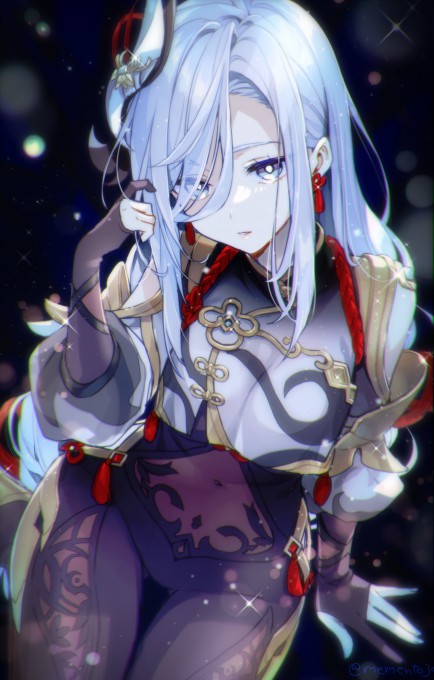 《原神》申鹤2k手机壁纸